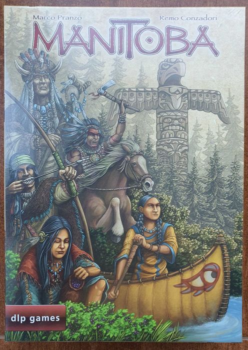 Manitoba, gra planszowa, nowa, EN