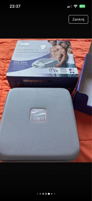 Urzadzenie do usuwania owlosienia Silk’n glide technologia HPL