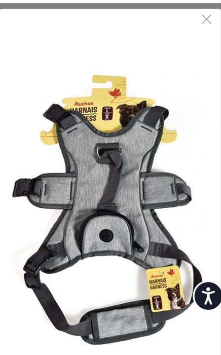 Dois arneses para cão médio/grande