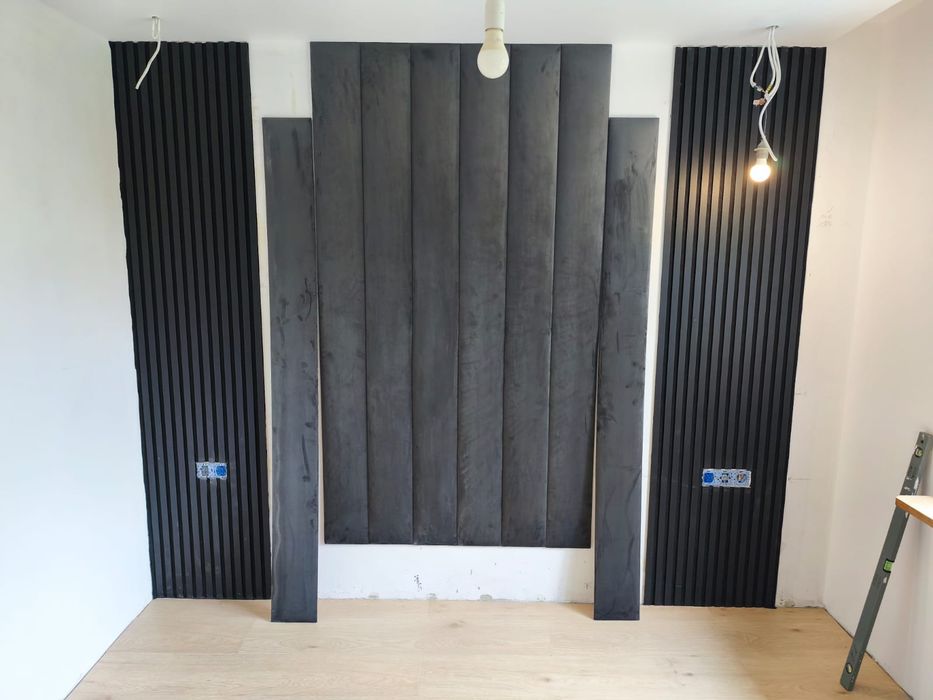 WYPRZEDAŻ, lamele slim MDF na filcu,60x270cm