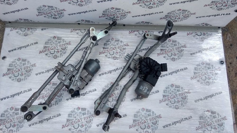 Трапеція двірників моторчик щіткотримачі щітки Peugeot Partner Citroen Berlingo Сітроен Берлинго Пежо Партнер 2003 - 2015 Трапеция дворников