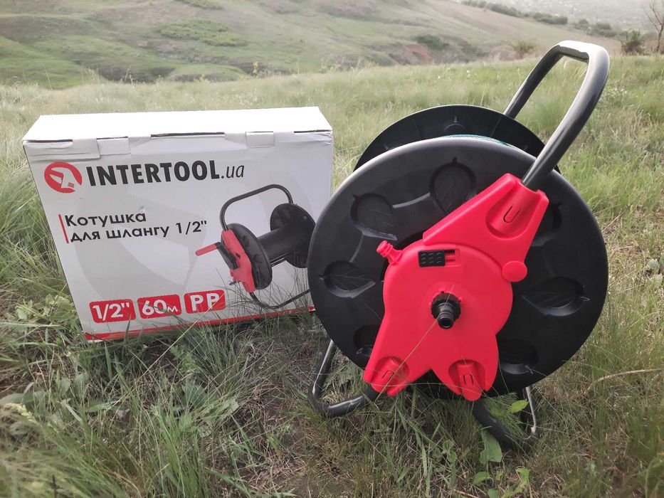 катушка для шланга 1/2-60 метров INTERTOOL