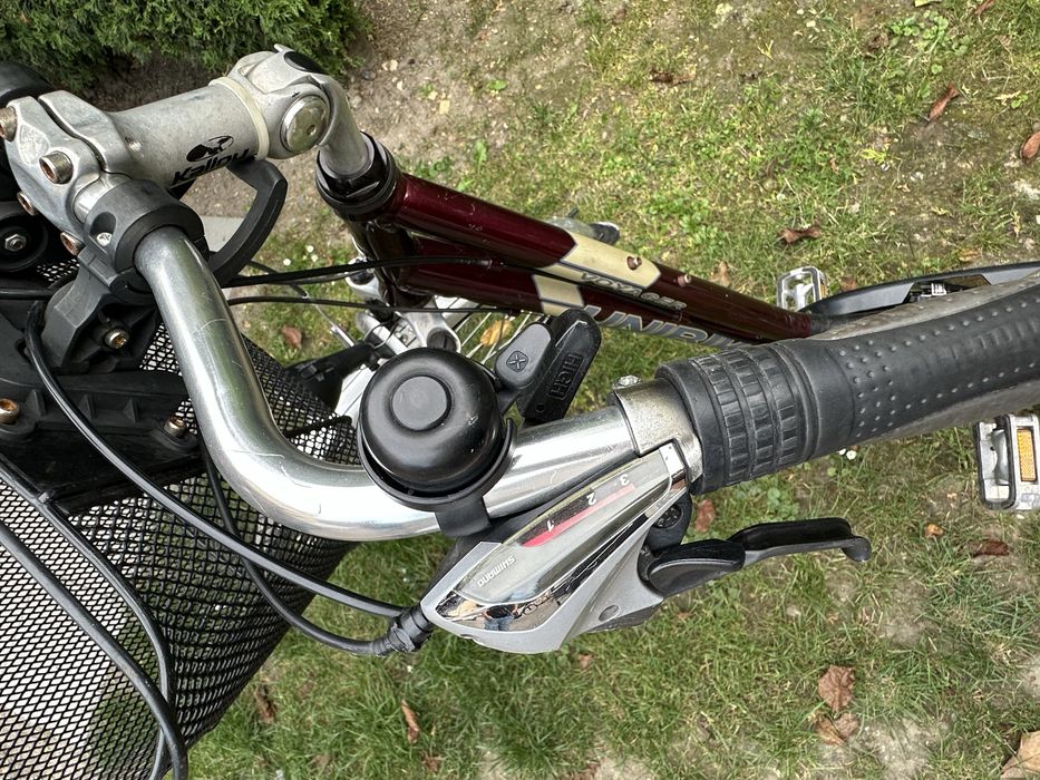 Unibike Voyager damski bordowy