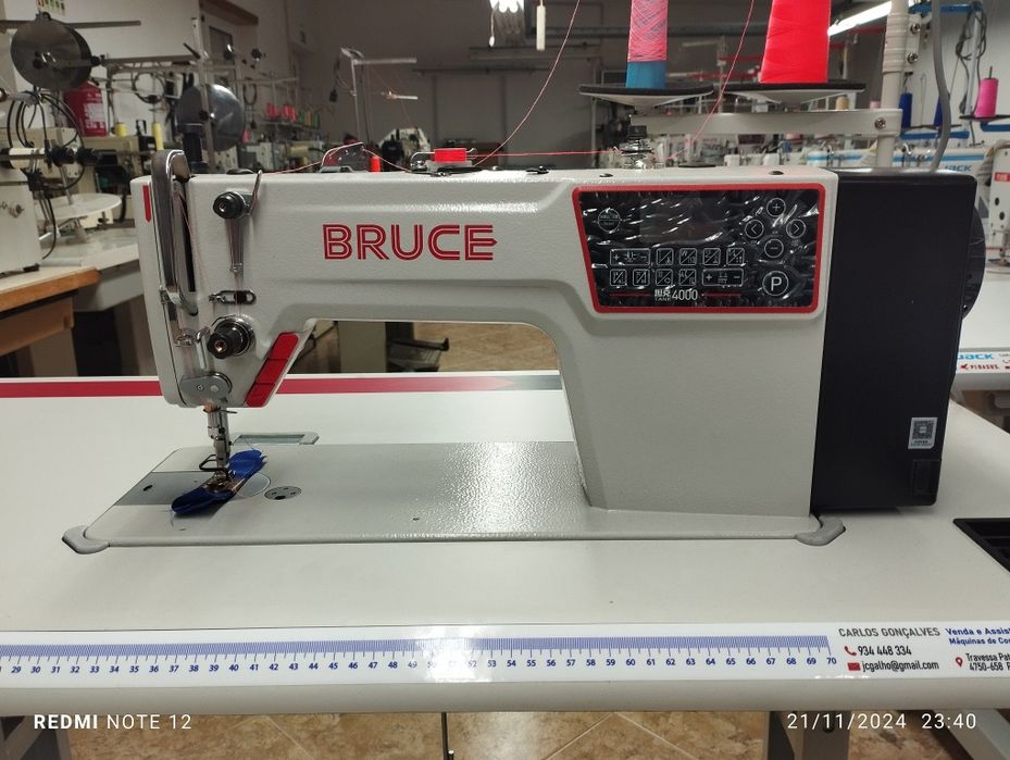 Maquinas novas e usadas de ponto corrido JACK, BRUCE, monofasicas