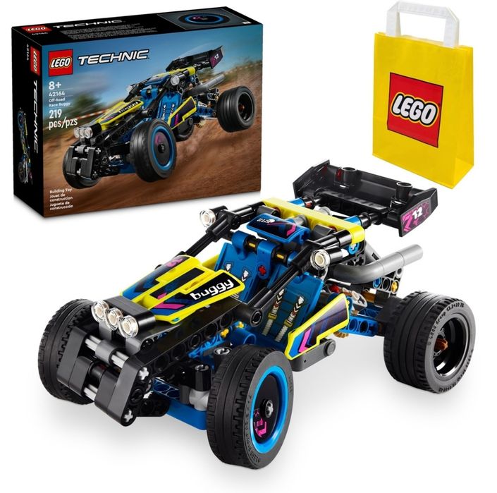 LEGO Technic 42164 – Wyścigowy Łazik Terenowy + Torba | NOWY | Idealny