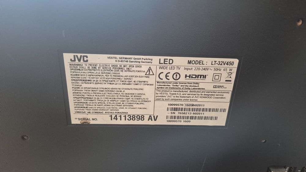 Telewizor JVC 32 Cale