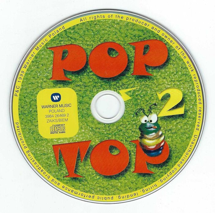 CD Pop Top 2 (1999) (Warner Music Poland)