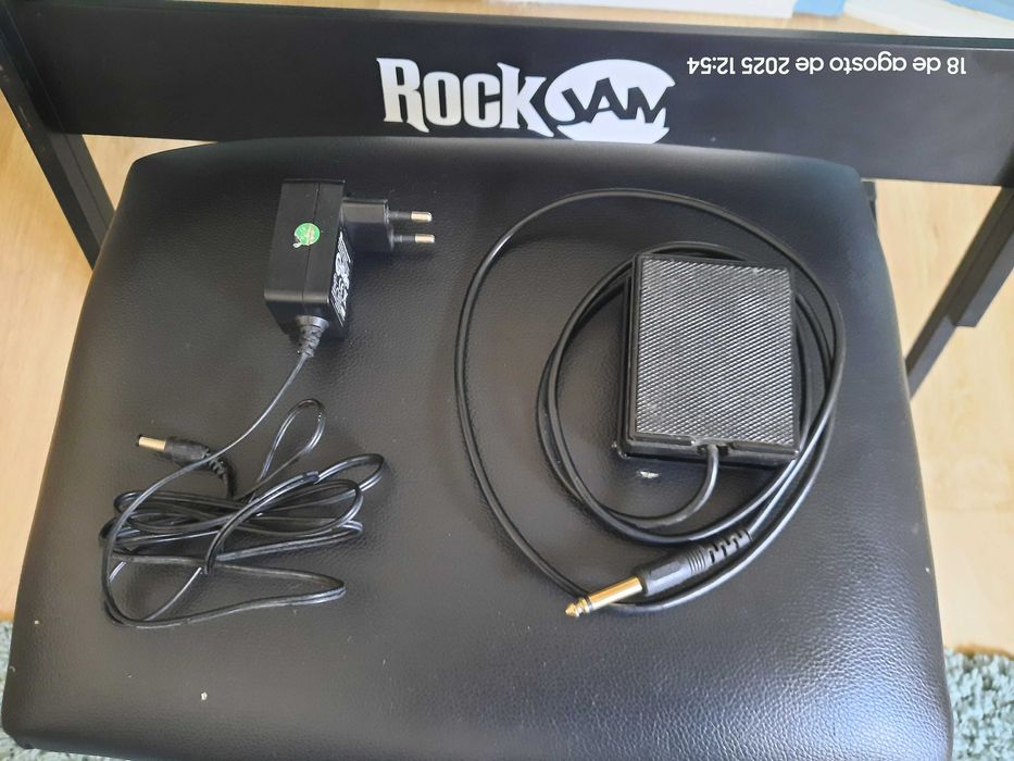 RockJam RJ761 Touch Display Teclado Elétrico Piano