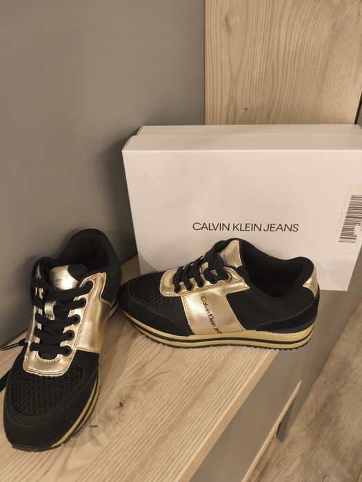 Sneakersy Calvin Klein r. 36 jak nowe!