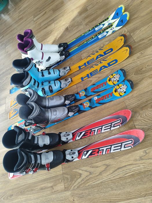 Narty Head 120, buty Lange 38