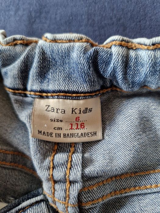 Jeansy chłopięce Zara, rozm. 116