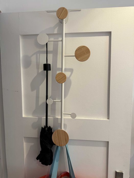 Oportunidade!!! Cabide de porta branco — 2 disponíveis