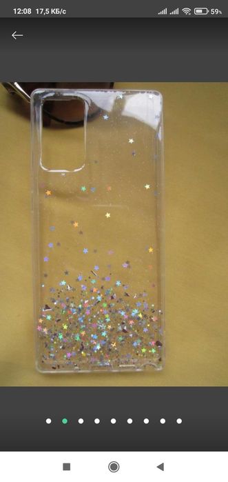 Новый красивый  чехол на телефон Samsung Note 20