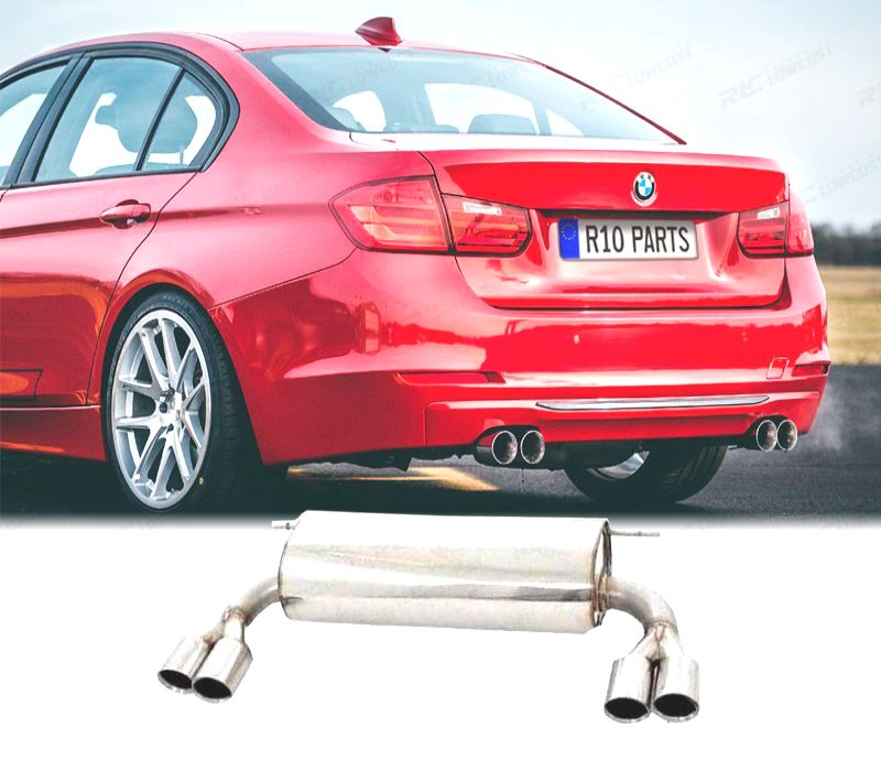 PANELA ESCAPE BMW F30 F31 328 LOOK M DUPLA SAÍDA