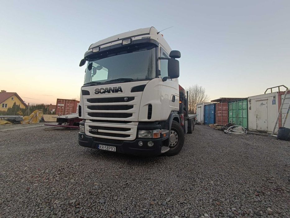 Scania G400 hds Palfinger 42502 zasieg 14.5m-2460kg rok 2010 Kraków ...