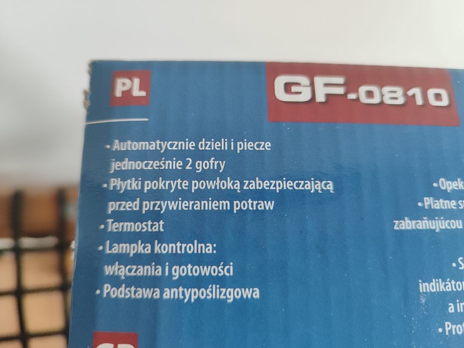 Gofrownice Optima GF-0810