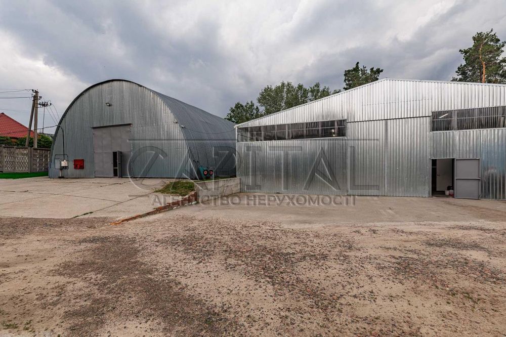 Продаж виробничо-складського комплексу Вишгород 1300м2