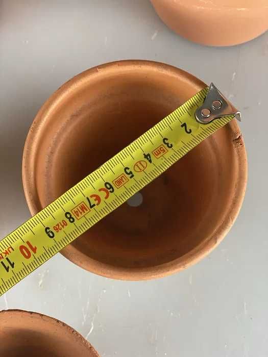 Conjunto de vasos de barro