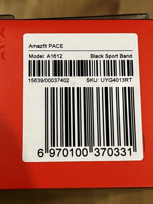 Smartwatch Amazfit Pace