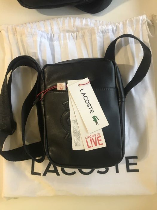 Supreme x Lacoste Shoulder Bag Black Ss18 12 000 Olx