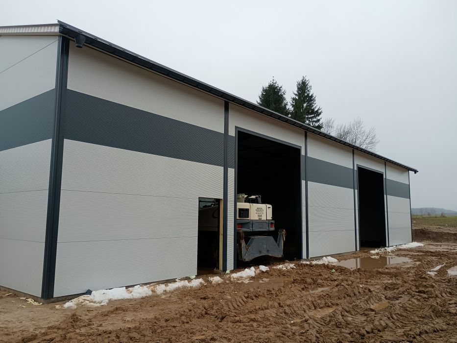 Produkcja hal stalowych