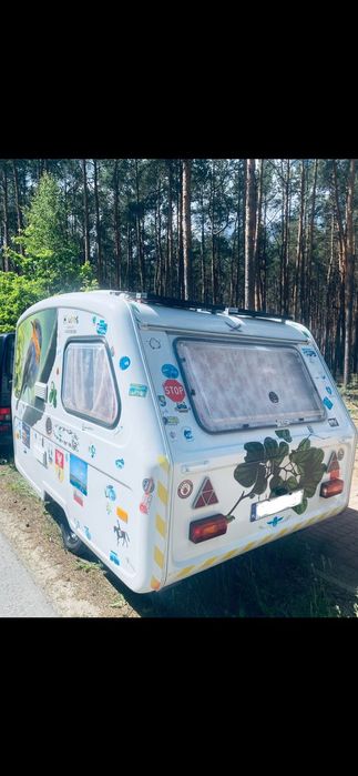 Niewiadów N126B  Przyczepa kempingowa  N126 B solary i przedsionek