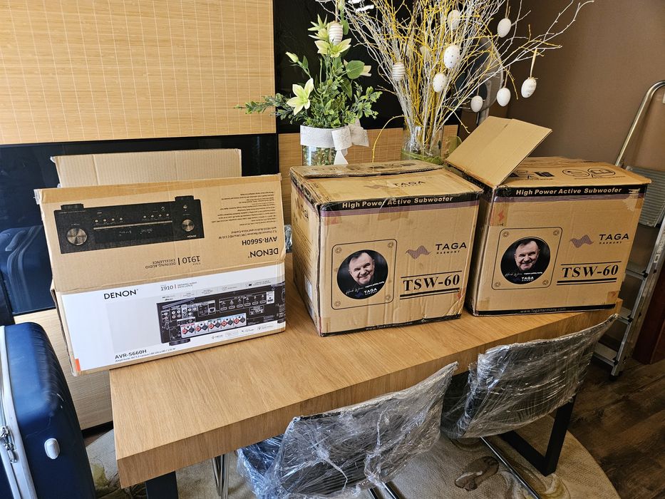 Denon AVR-S660H + Taga Harmony TAV-660 v.3 + TSW-60