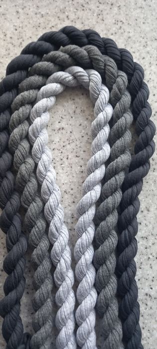 Liny bawełniane do torebki obag.  Mięciutkie