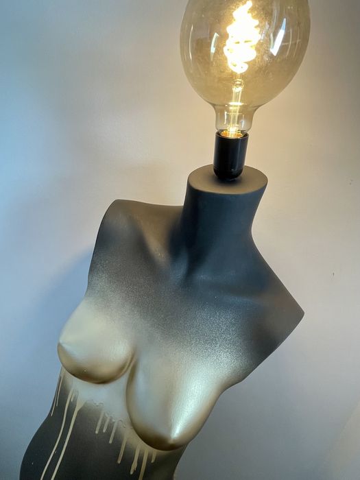 Candeeiro de mesa vintage/retro (de Manequim)