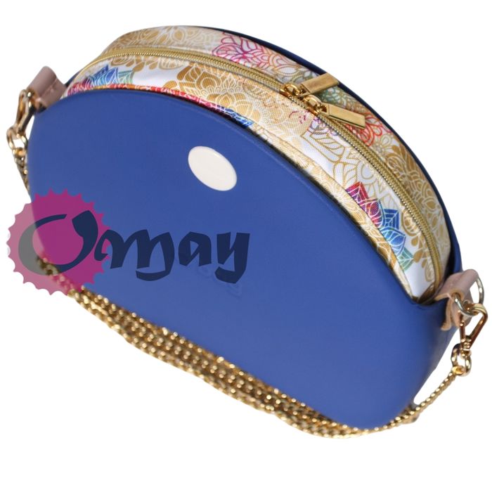 organizer do OBAG MOON LIGHT beż mandale ZŁOTO 2 kieszenie wkład OMAY