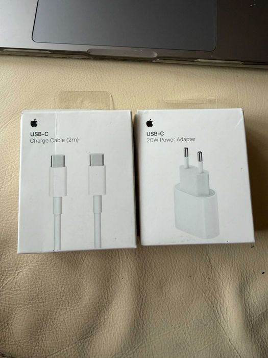 Zestaw Apple Ładowarka 20W USB-C + Kabel USB-C 2m