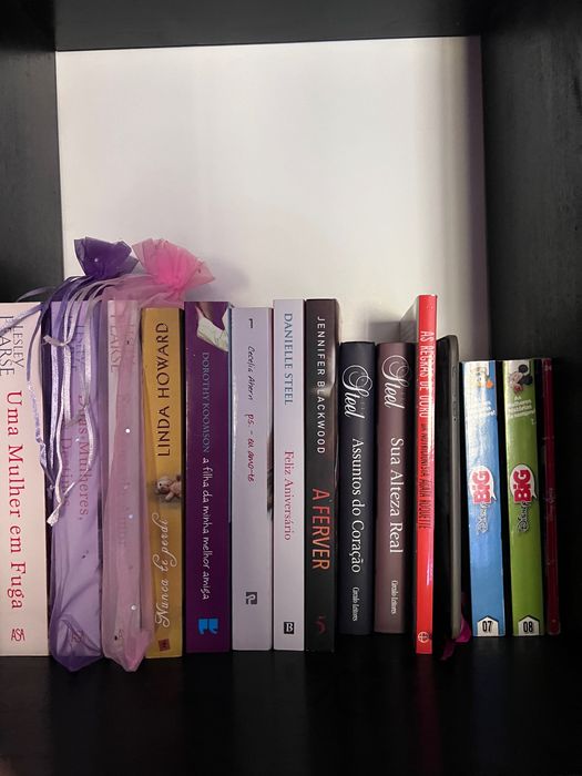 Vários livros romance