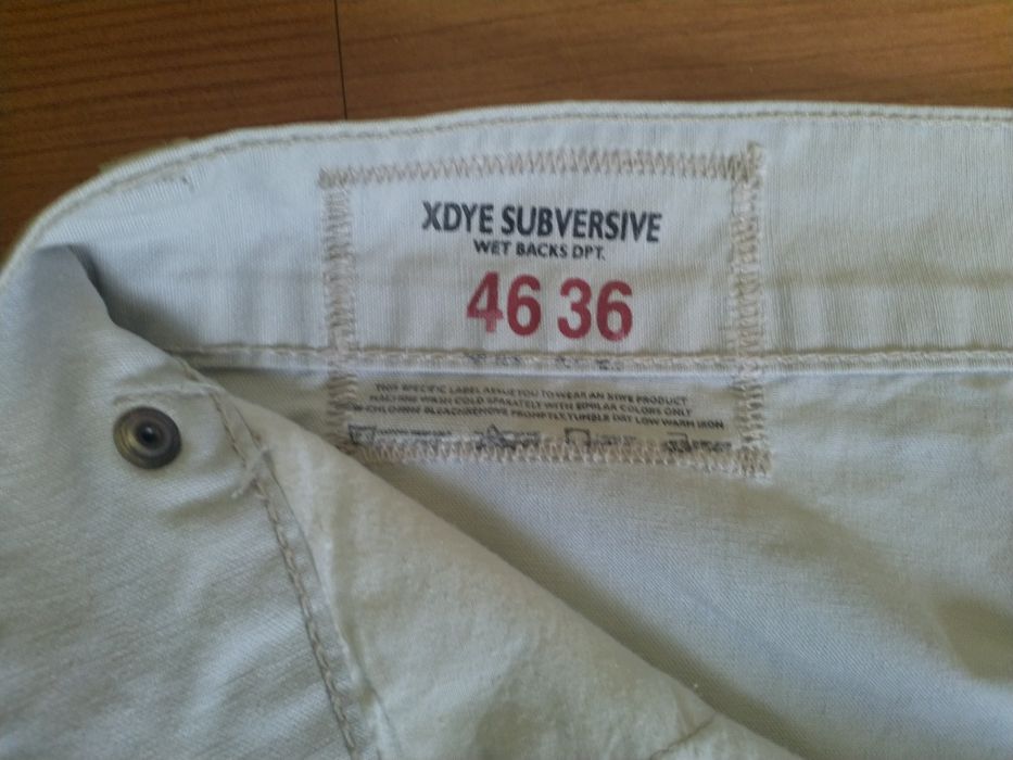Calça XDYE SUBVERSIVE ORIGINAIS n°46/ 48/ XL...