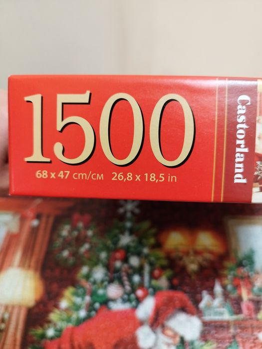 Puzzle świąteczne 1500 elementów Castorland Santa's special delivery