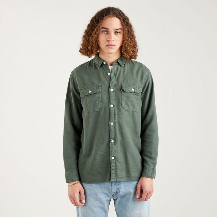 Koszula zielona Relaxed Fit Levi's M