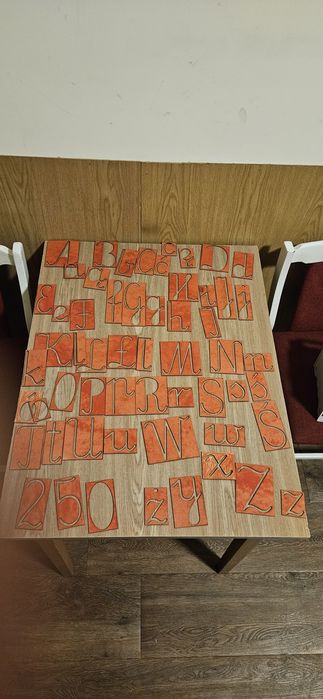 Montesorii - Nauczanie domowe - Alfabet dla dzieci | Zestaw literek do