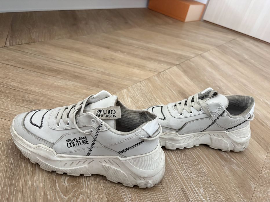 Buty sneakers versace couture