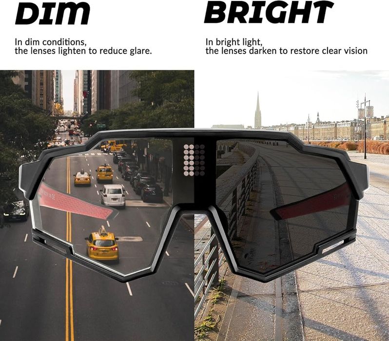 Óculos ciclismo inteligente