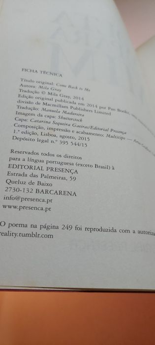 Volta para Mim - Mila Gray