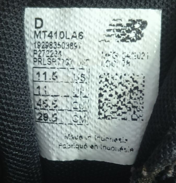 Кросівки спортивні чоловічі трекінгові New Balance 401 V6 45.5 розмір