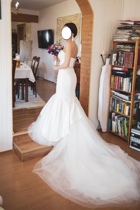 Suknia ślubna, Syrenka, Justin Alexander 8933