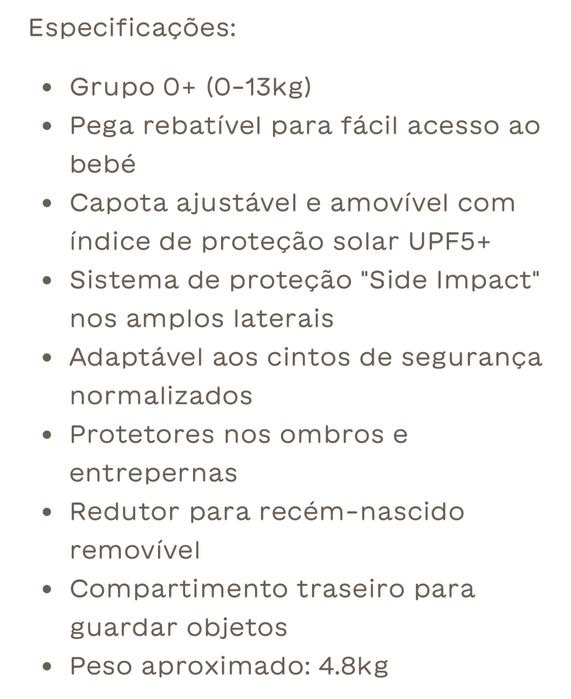 Ovo / Babycoque da marca BebeCar