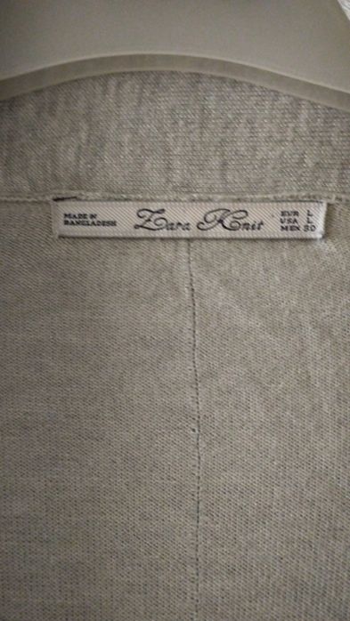 Kardigan Zara w kolorze szarym