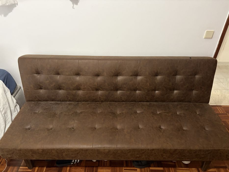 Vendo sofa castanho