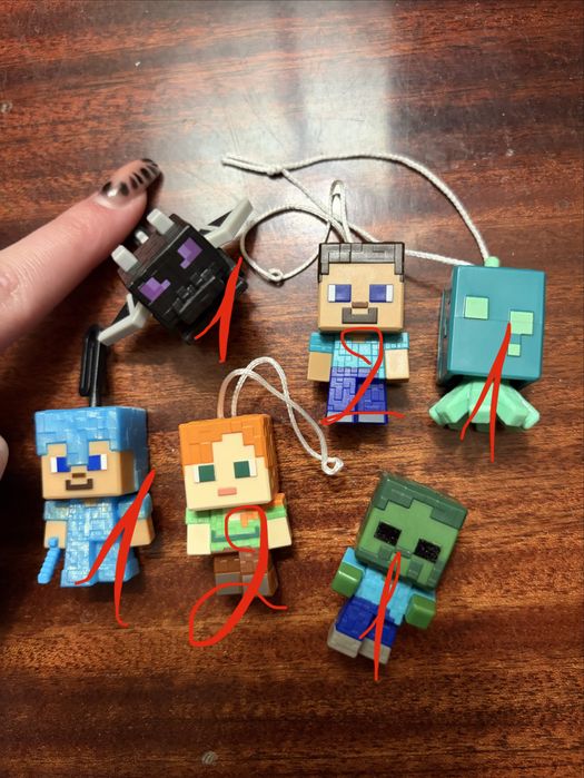 Обмін кіндерів майнкраф/kinder joy minecraft