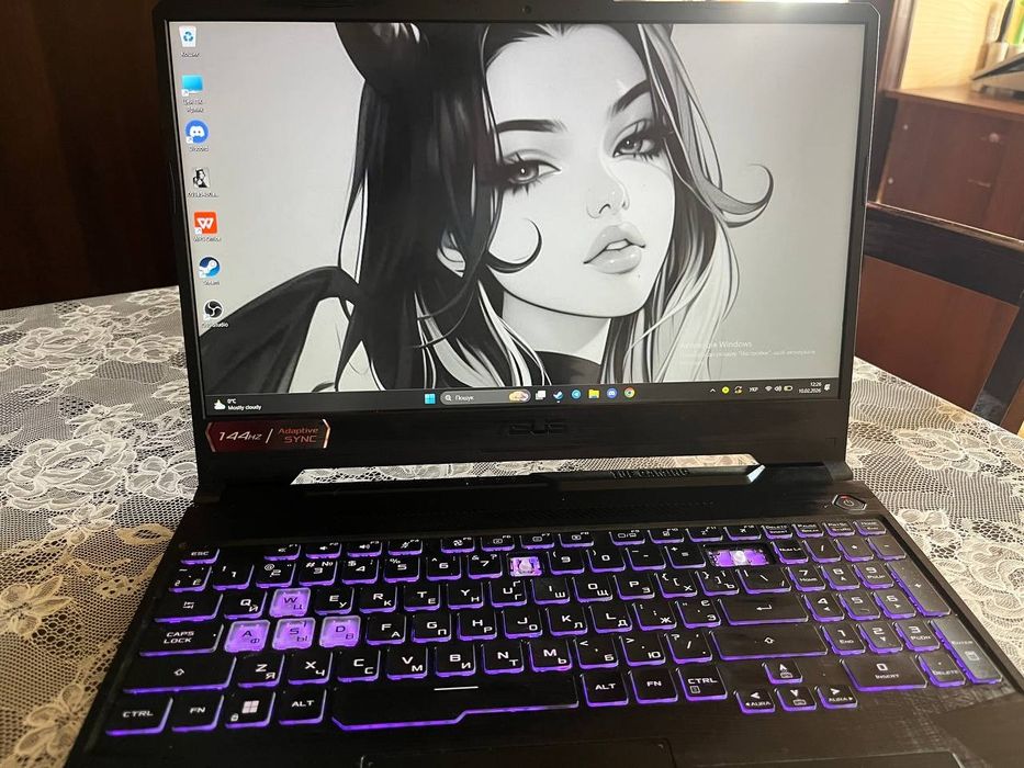 Ноутбук ASUS TUF Gaming F15 FX506HF-HN038