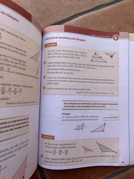 Manual e caderno de atividades Matemática 7 ano