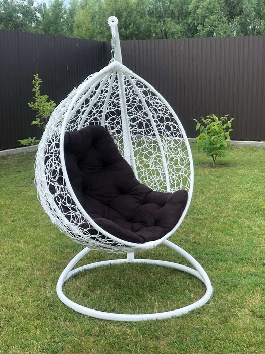 Підвісне крісло кокон велике - ціна зі стійкою / Подвесное кресло