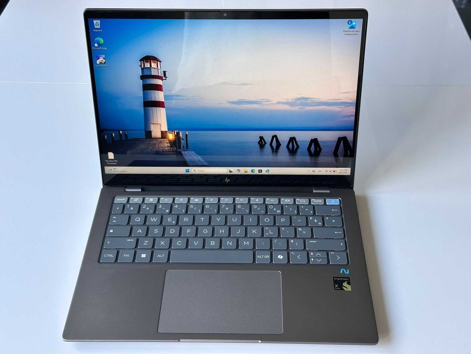 HP OmniBook X 14" 2.2K IPS Snapdragon X Elite (12 ядер) 16 GB LPDDR5 512Gb SSD