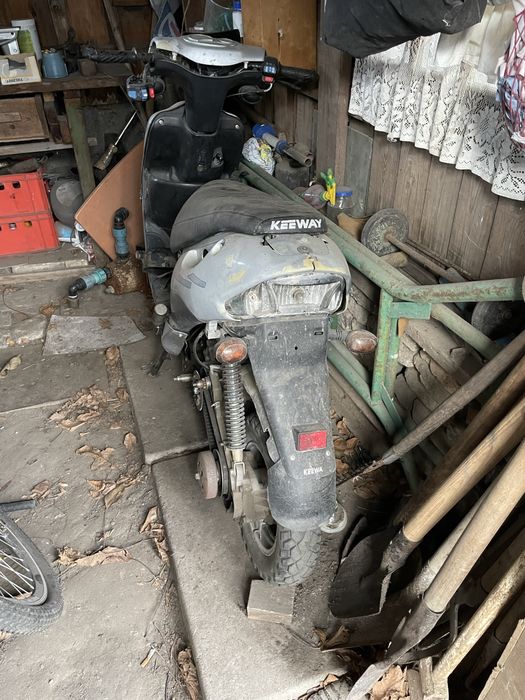 Мопед собраный из двух